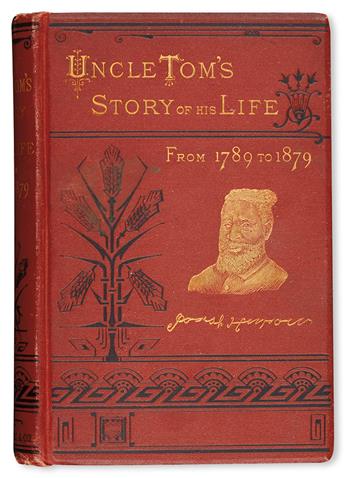 (SLAVERY AND ABOLITION--NARRATIVES.) HENSON, FATHER JOSIAH. Truth Stranger than Fiction, an Autobiography of the Rev. Josiah Henson, Mr